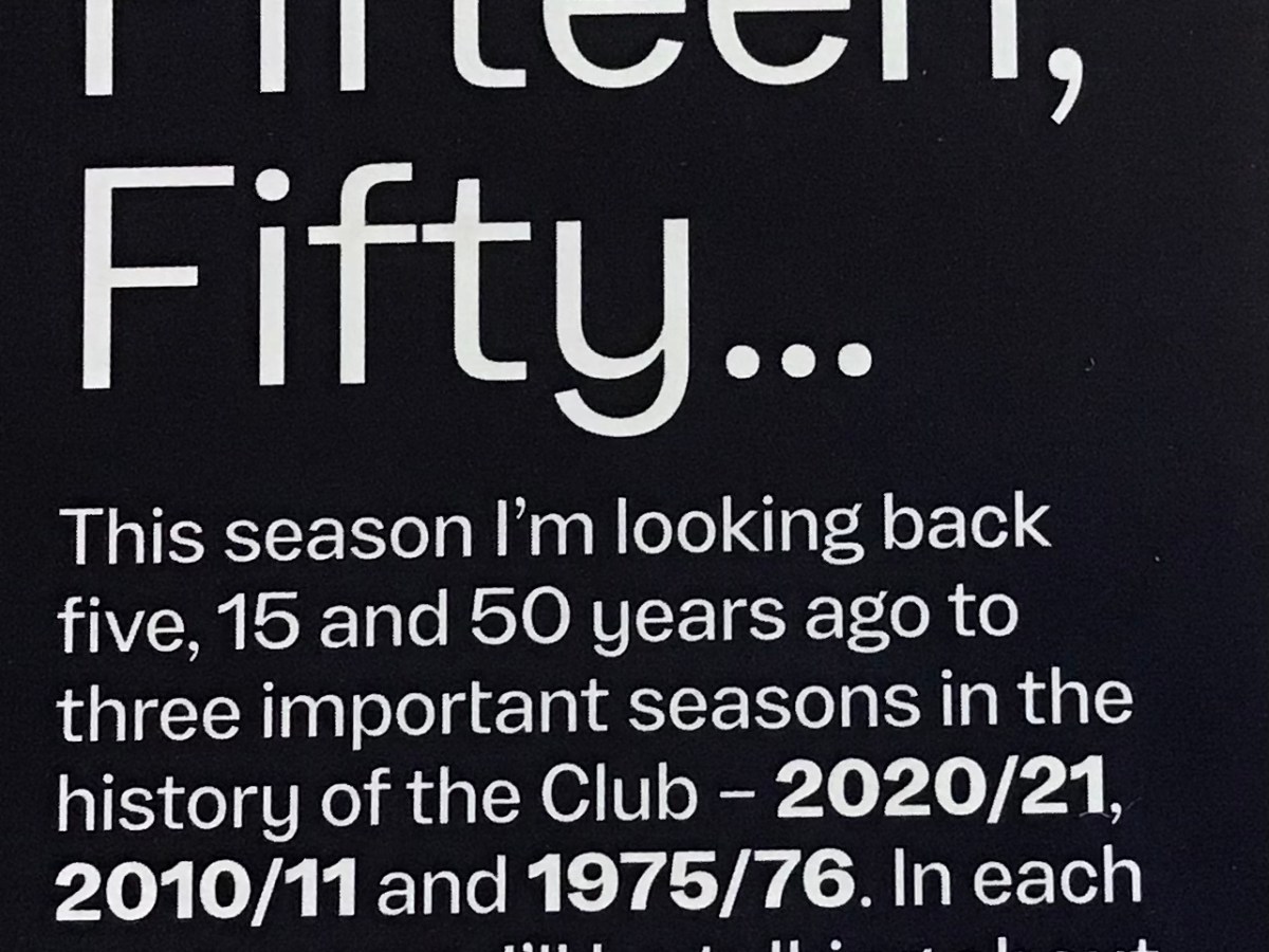 Manchester City v Newcastle United Tonight’s Match&nbsp;Programme