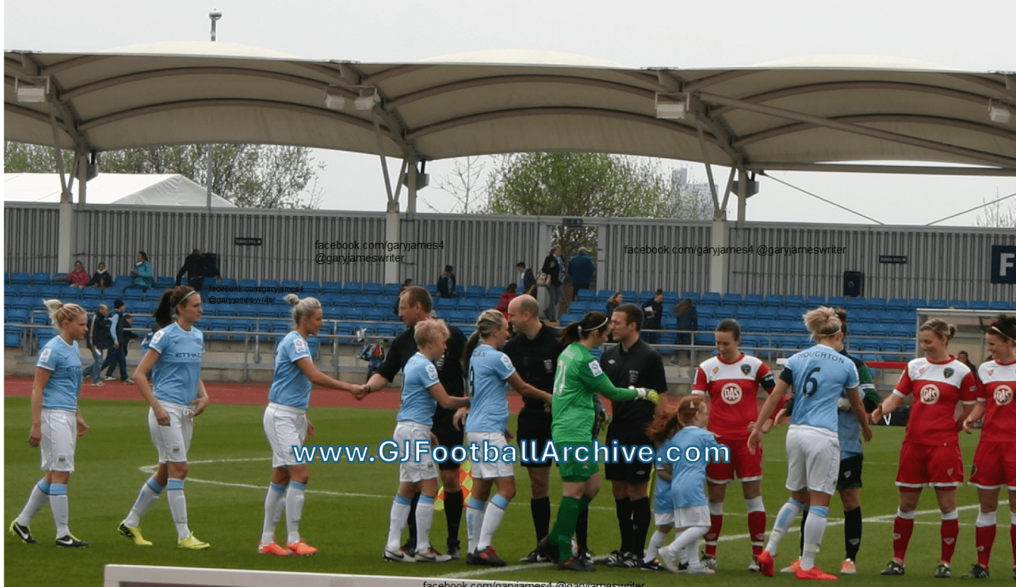 Manchester City Women: The 1st Home WSL Game – Gary James' Football Archive