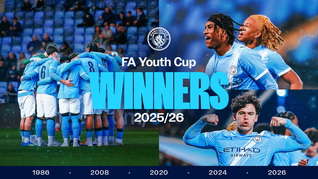 FA Youth Cup Winners: City v United – Gary James' Football Archive